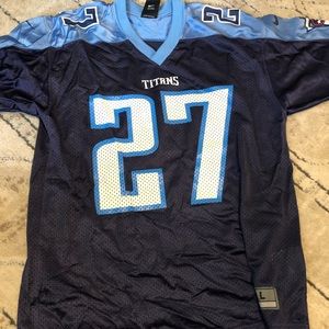 Vintage Eddie George Tennessee Titans Youth Large Jersey